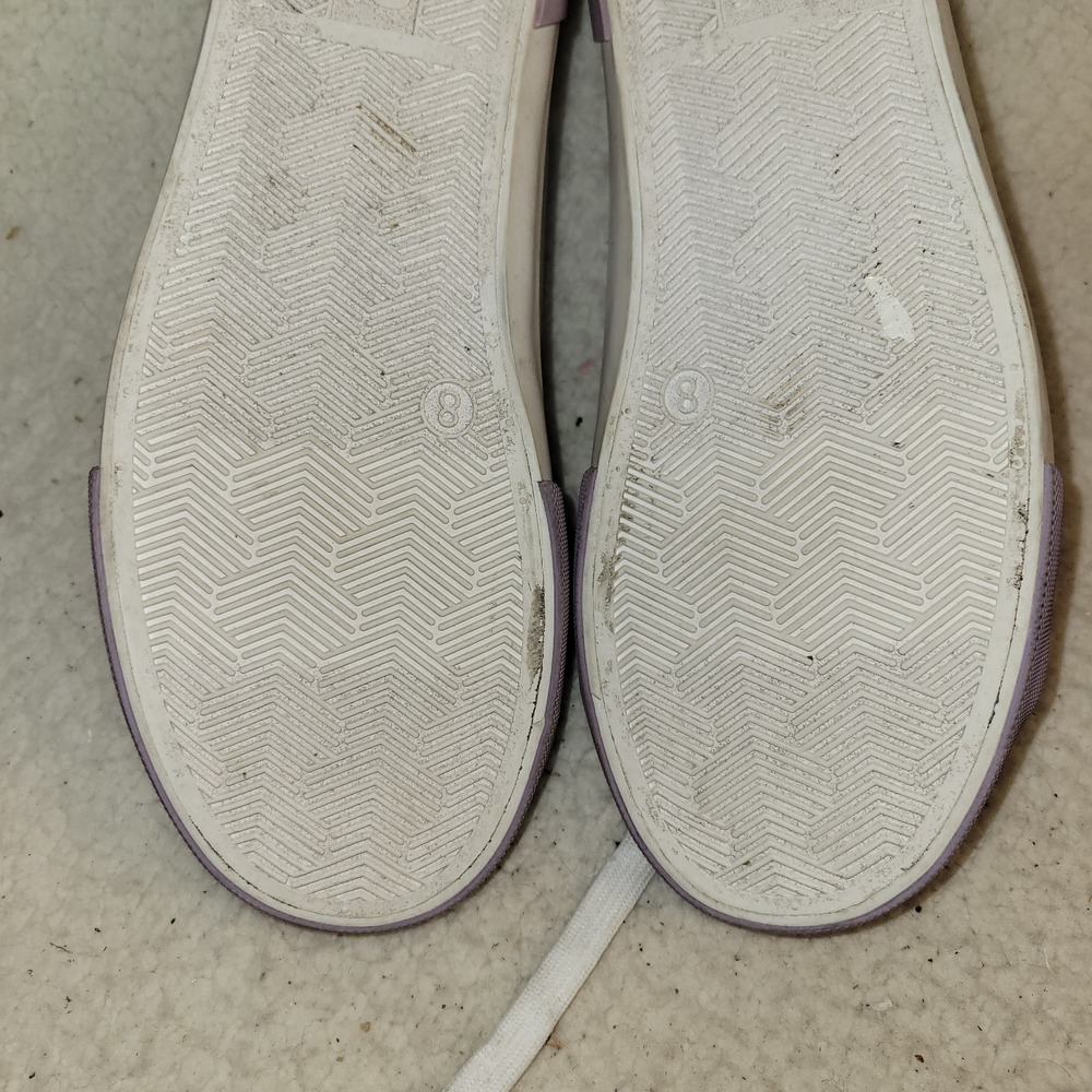 Ground Up Disney Stitch Womens Lace Up Sneakers Size 8 Purple Glitter - Picture 13 of 13